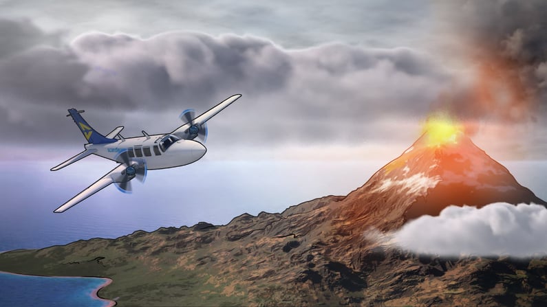Scandlearn aviation training blog icao regions volcano